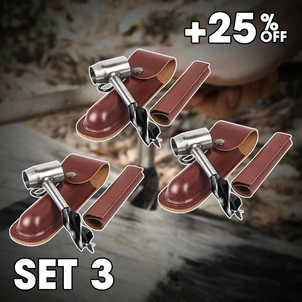 Portable Camping Hand Drill Auger Tool