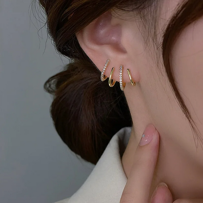 Simple Chic Twist Earrings for Women
