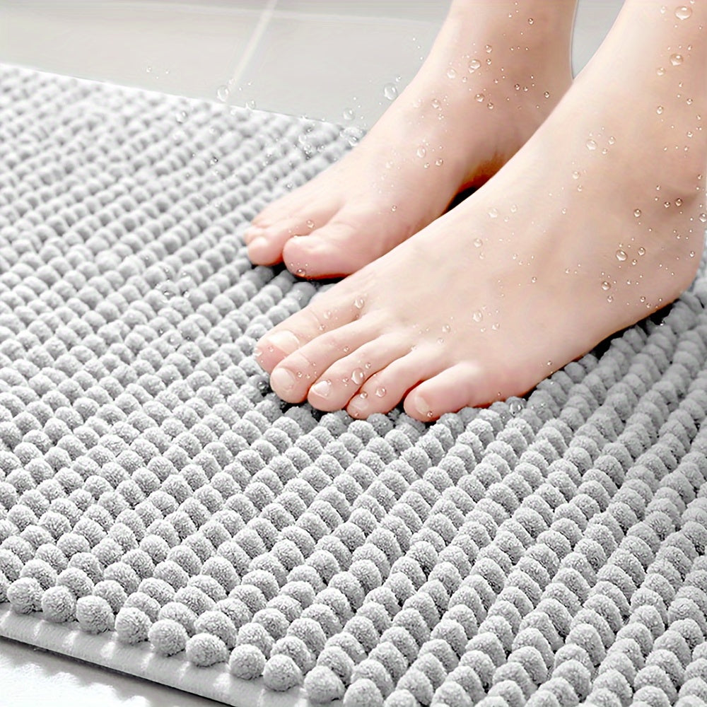 Corner Bathroom Mat, Non Slip L Shape Shower Mat