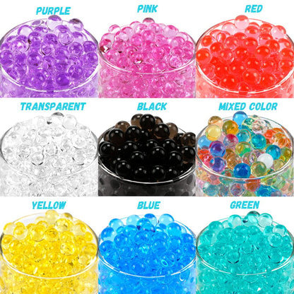 Colorful Crystal Water Gel Beads 17-20mm Decorative Soil