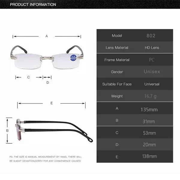 Stylish Blue Light Blocking Reading Glasses