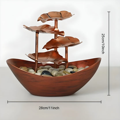Indoor Water Fountain with LED Light