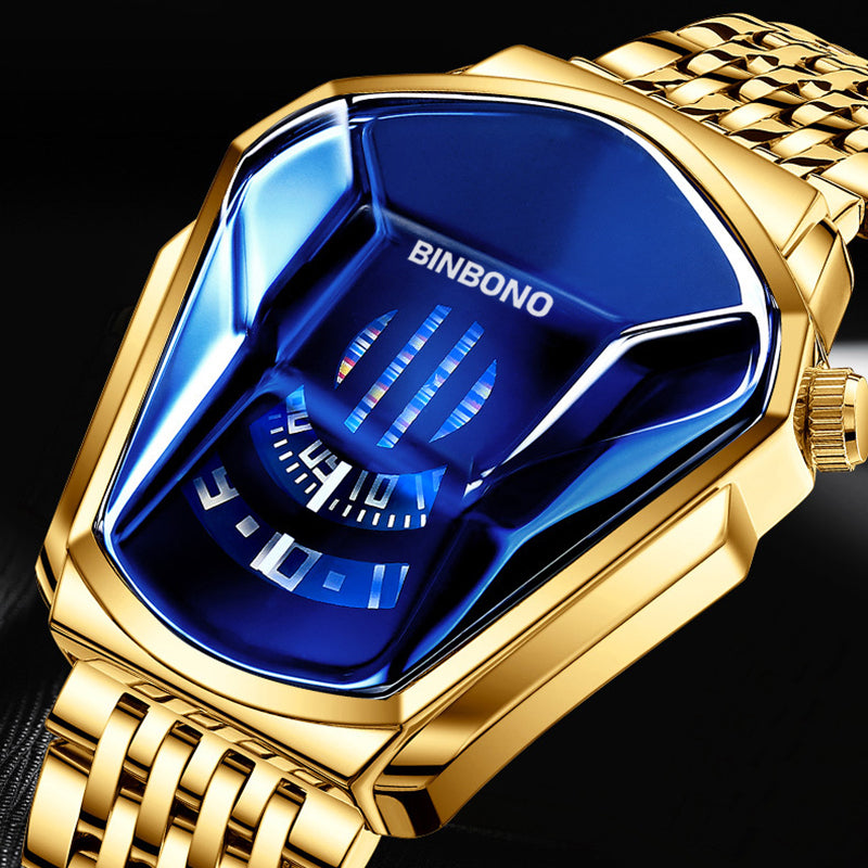 Men's Luxury Quartz Diamond Watch - Cofik