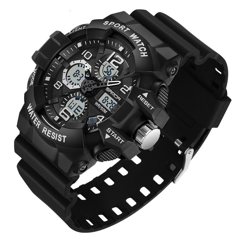 Tough Tactical Water Resistant Digital Watch