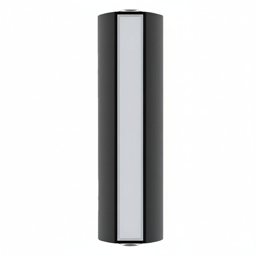 Waterproof Outdoor LED Wall Light Black Aluminum