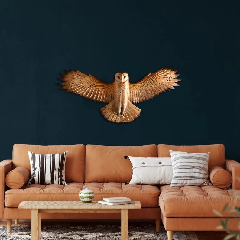 Beautiful Owl Artistic Wall Decor