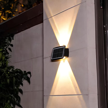 Bright Solar Powered Exterior Wall Lamp - Cofik