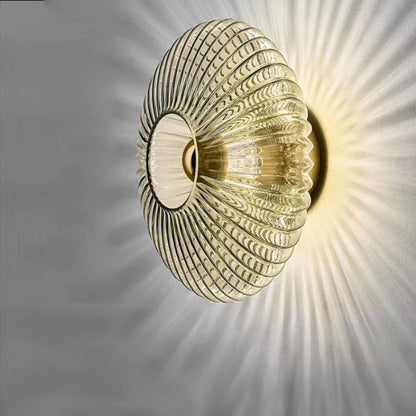 Luxury Glass Wall Light Fixture