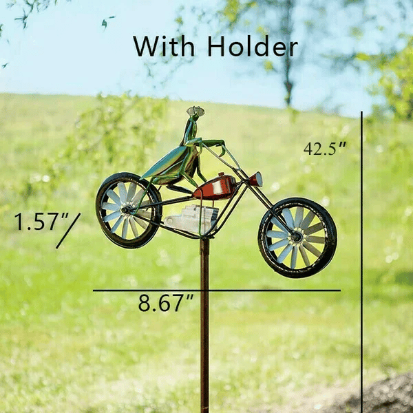 Classic Bike Outdoor Garden Decor Spinner