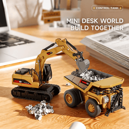 BuildMaster Mini RC Construction Toy Set