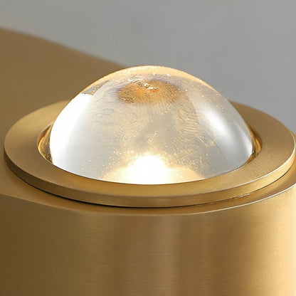 Contemporary Bronze LED Wall Light