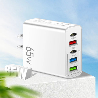 Compact 6 Port Fast USB Charger Adapter