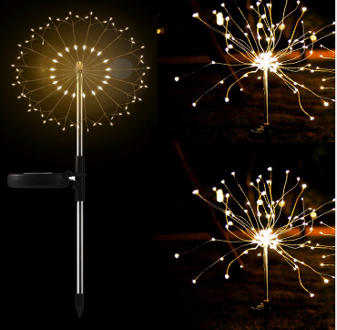 Outdoor Solar String Lights Copper Wire Fairy Lights