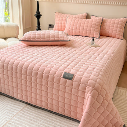 Plush Microfiber Bed Cover