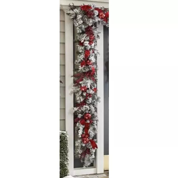 Wireless Prelit Christmas Garland with LED Lights