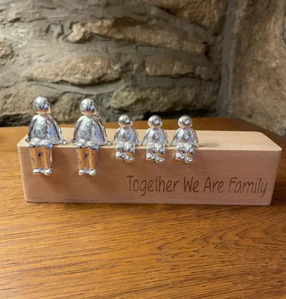 Heartwarming Family Figurine – Love Token Statue