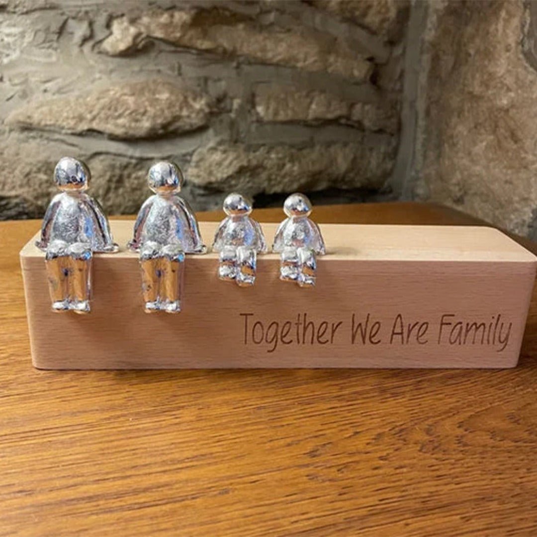 Heartwarming Family Figurine – Love Token Statue