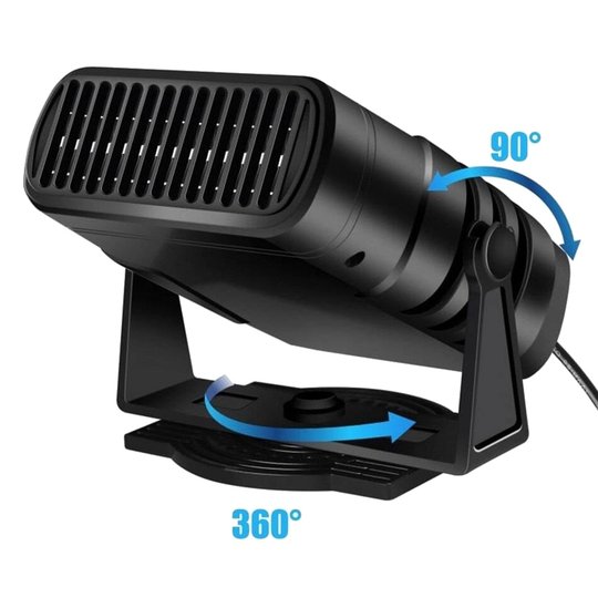 Car 12V Heater Cooling Fan - Fast Defrost Auto Accessory