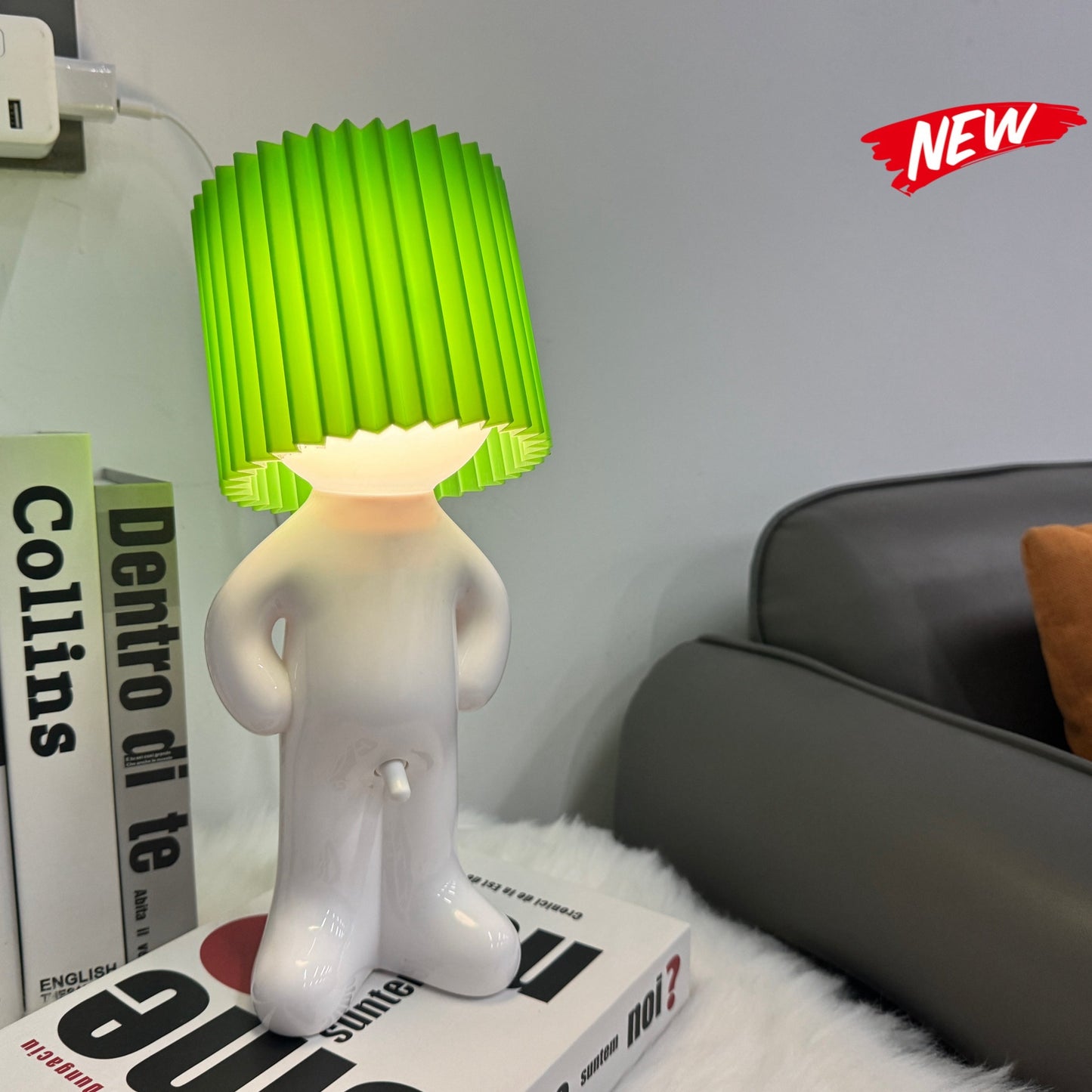 Sleek Contemporary USB Desk Lamp