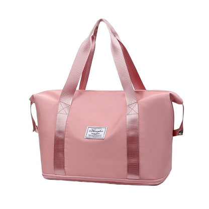 Large Capacity Dual Compartment Travel Duffel Bag