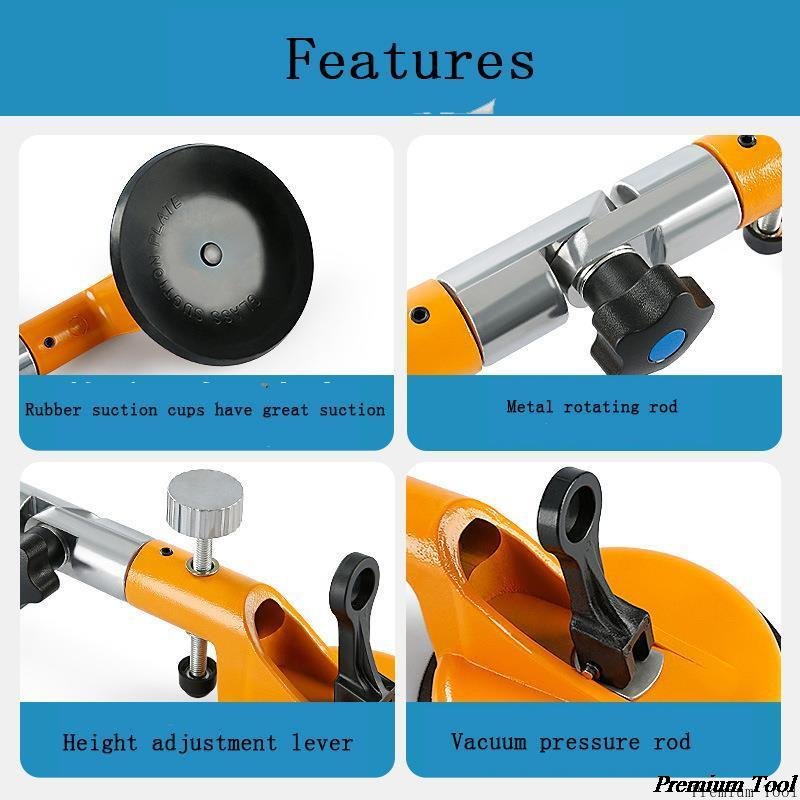 Easy Floor Leveling Tool with Vacuum Grip