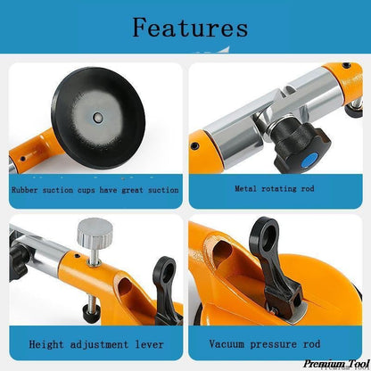 Easy Floor Leveling Tool with Vacuum Grip