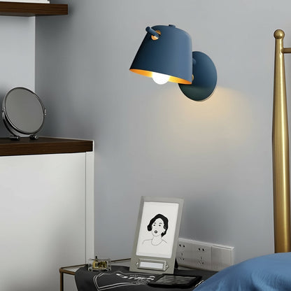 Rustic Iron Wall Light – Modern Matte Sconce E27