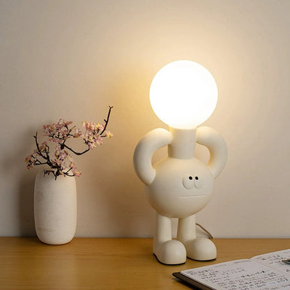 Colorful Desk Lamp with Glass Shade - Cofik