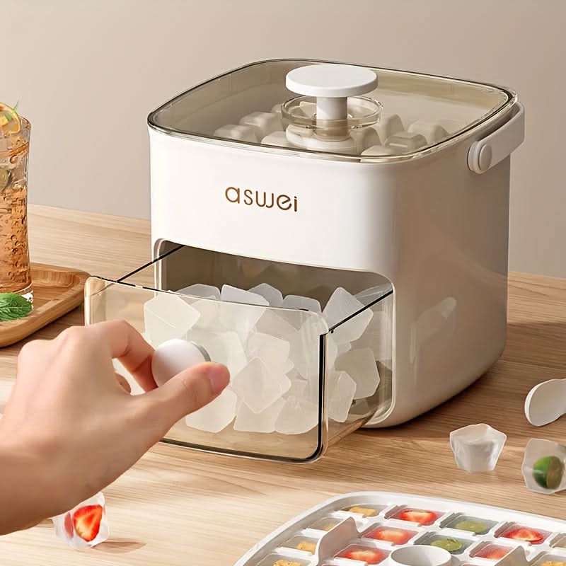 Compact Countertop Ice Machine for Home Use