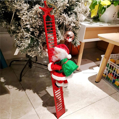 Electric Climbing Santa Claus Ladder