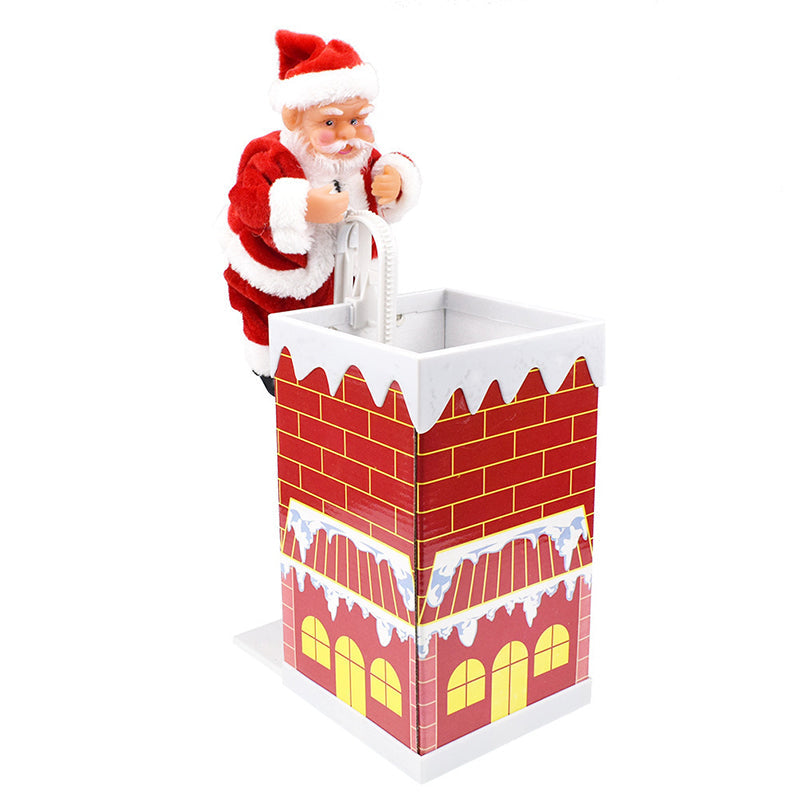 Electric Climbing Santa Claus Ladder