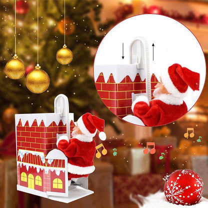 Electric Climbing Santa Claus Ladder