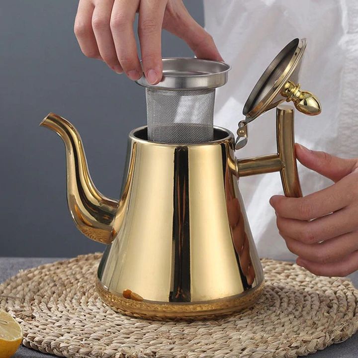 Premium Stainless Steel Tea Infuser Pot - Cofik