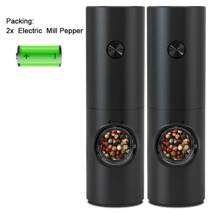 Automatic Salt and Pepper Grinder Set