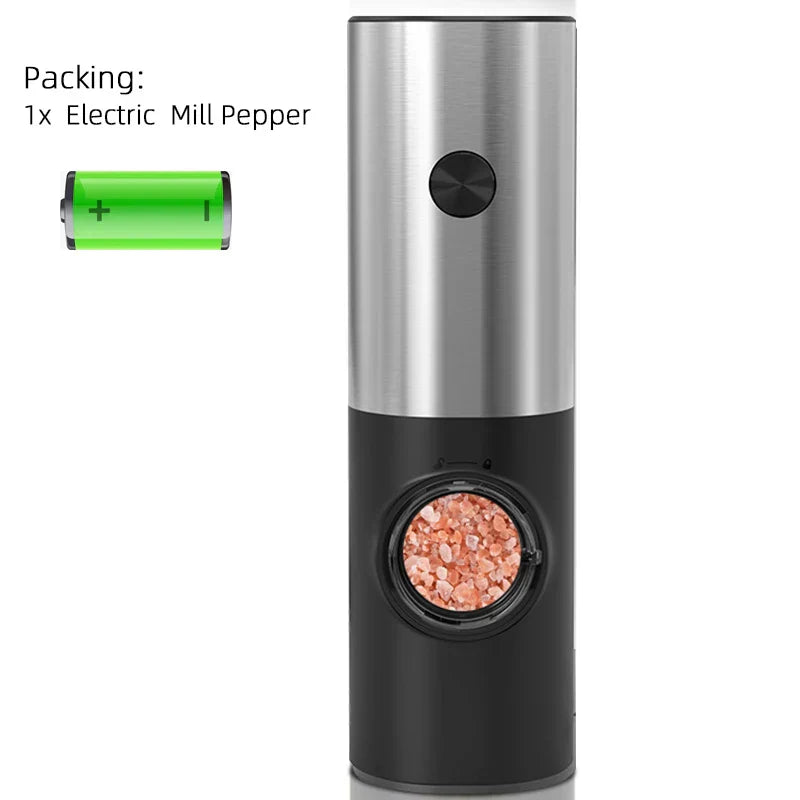Automatic Salt and Pepper Grinder Set