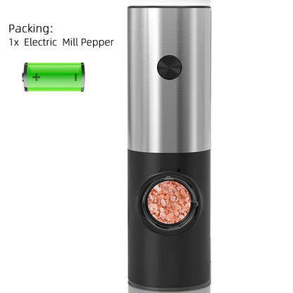 Automatic Salt and Pepper Grinder Set