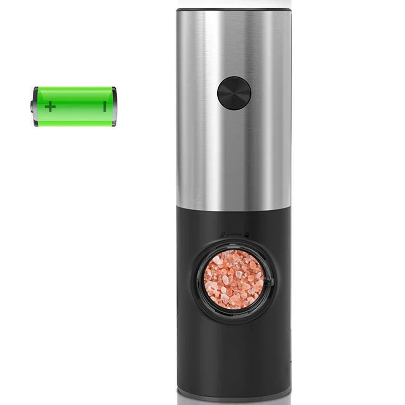 Automatic Salt and Pepper Grinder Set