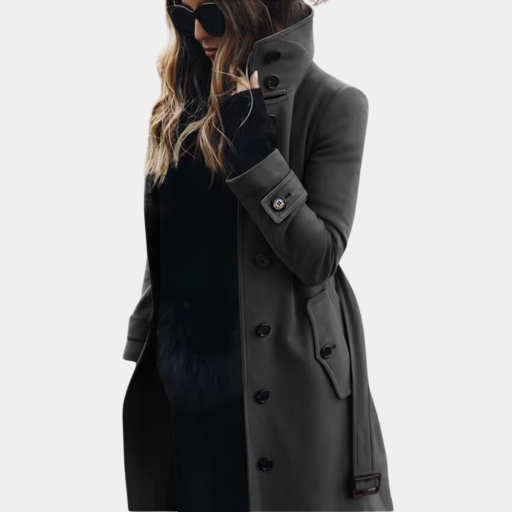 Elegant and Warm Trench Coat for Women