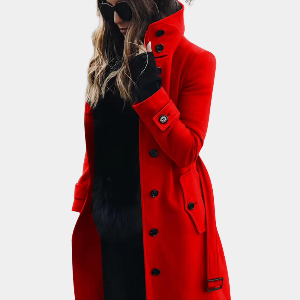 Elegant and Warm Trench Coat for Women