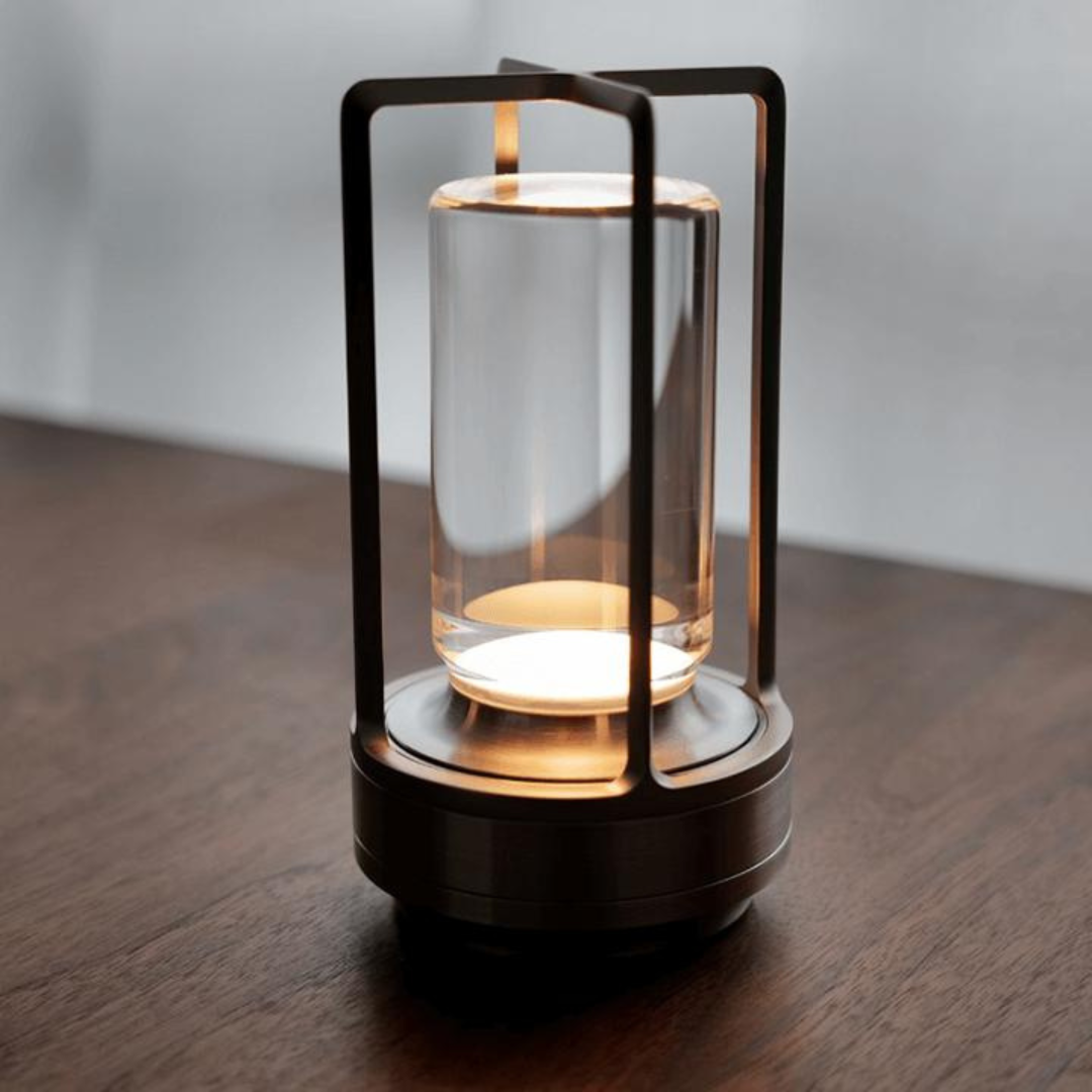 Elegant Glass Desk Lamp with Soft Lighting - Cofik