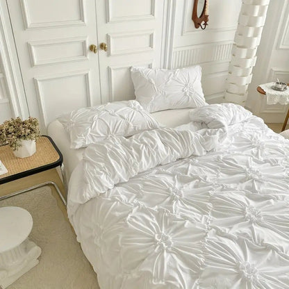 Soft Ruffled Microfiber Bed Sheet Set - Cofik