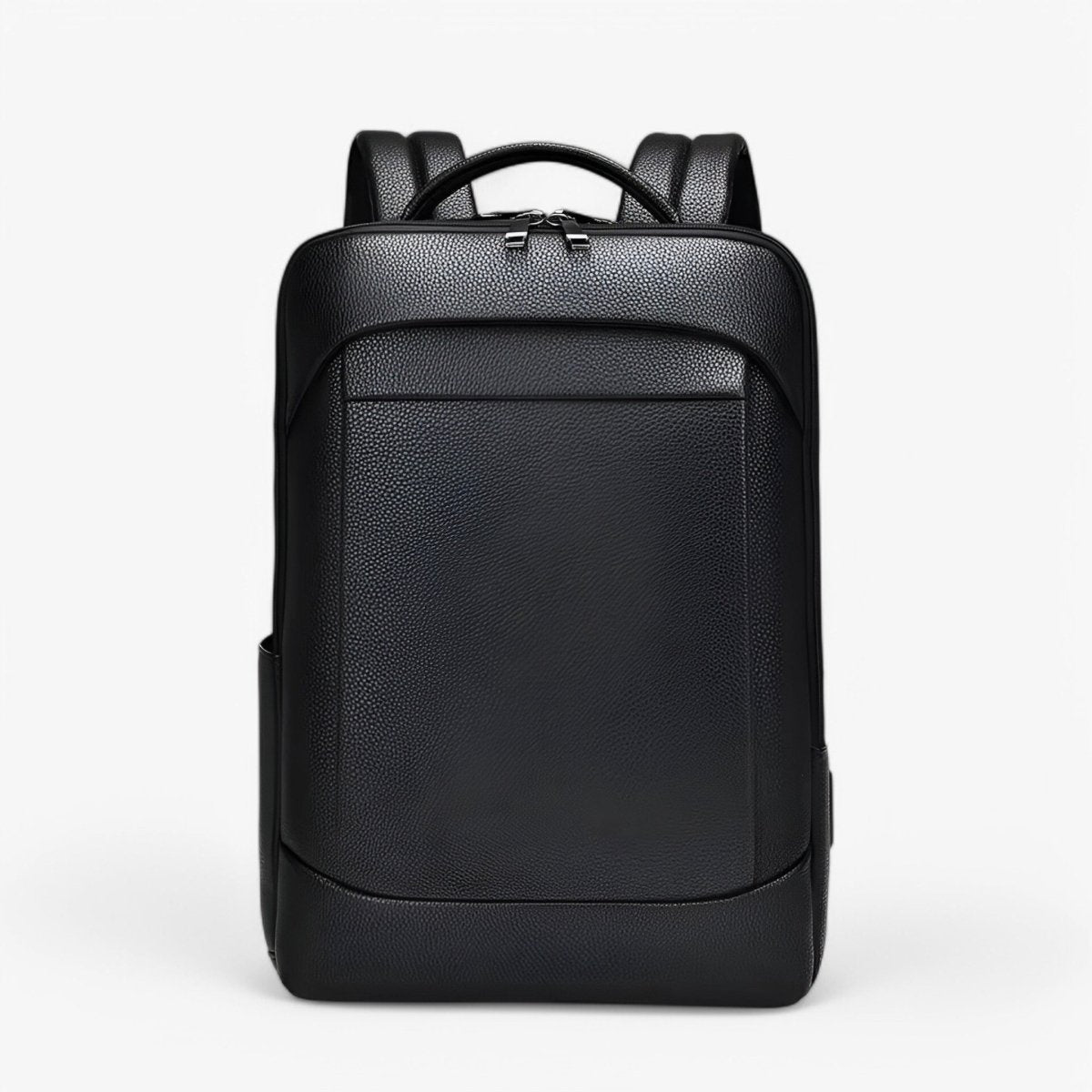 Premium Leather Laptop Backpack with USB Charger