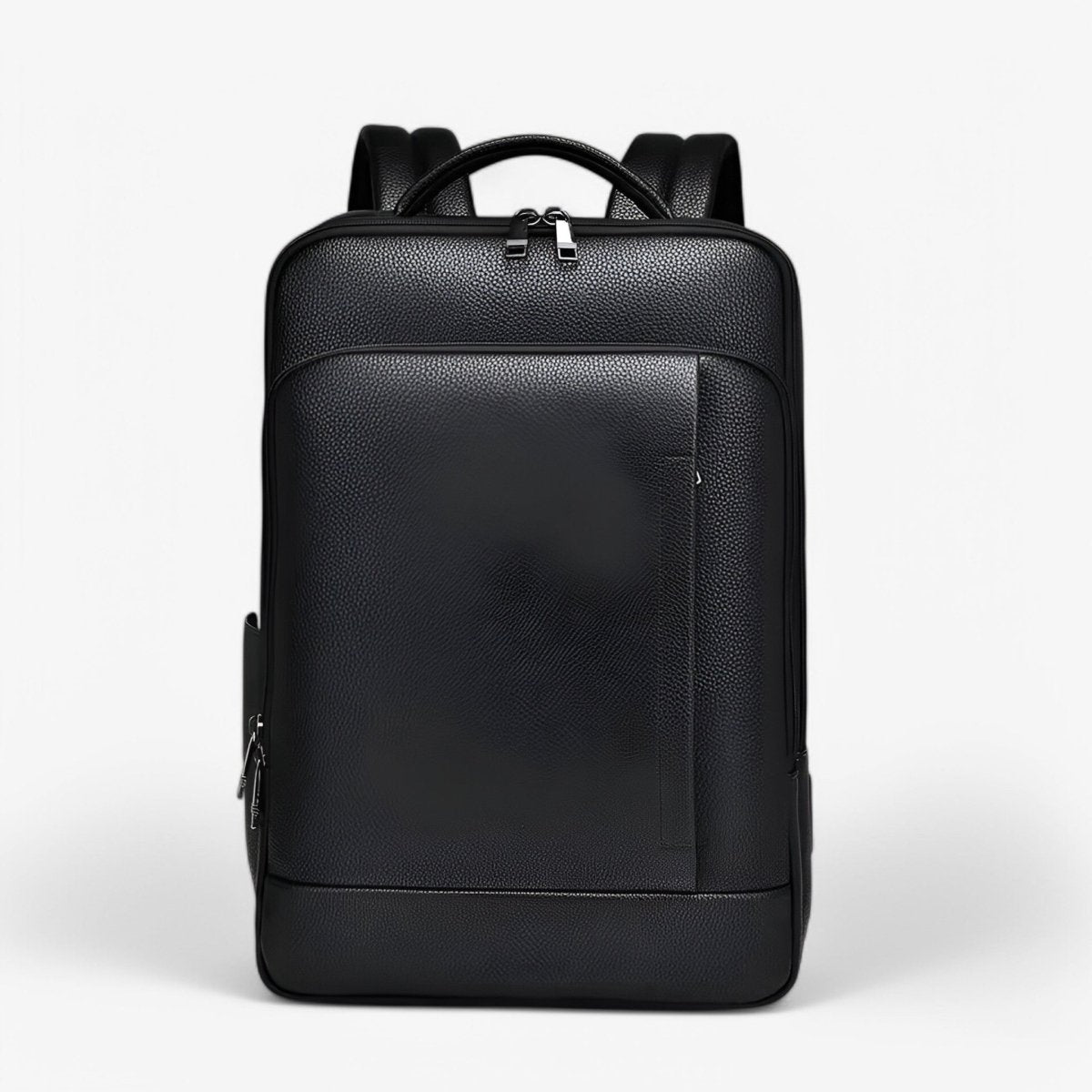 Premium Leather Laptop Backpack with USB Charger