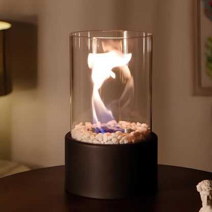 Elegant Glass Oil Desk Lamp
