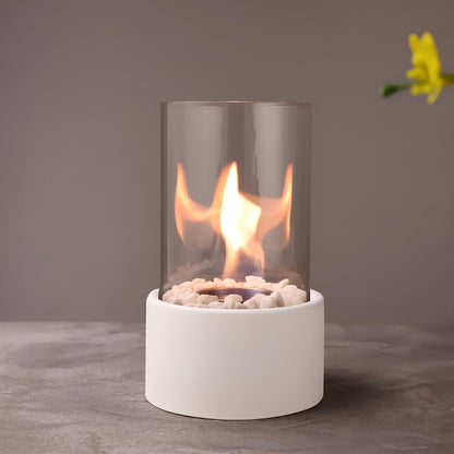 Elegant Glass Oil Desk Lamp