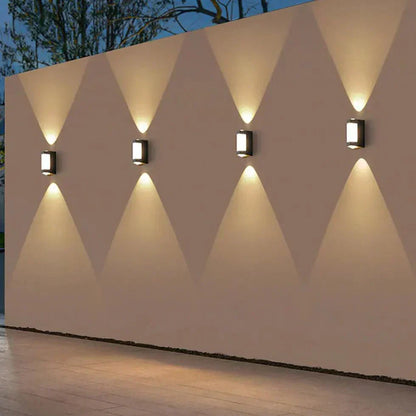 Durable Outdoor LED Wall Light Waterproof Metal Fixture - Cofik