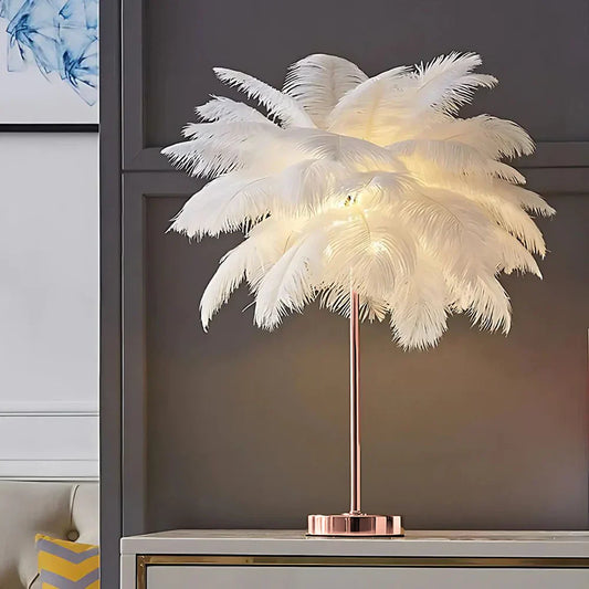 Stylish Fabric Shade Desk Lamp - Cofik