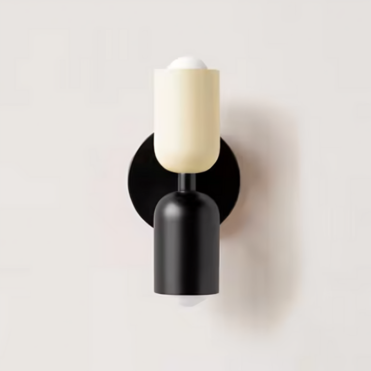 Simple Nordic Silver Wall Lamp