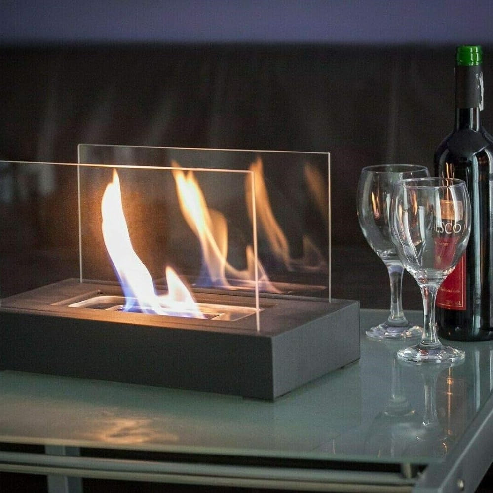 Compact Indoor Ethanol Table Fire Pit