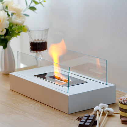 Compact Indoor Ethanol Table Fire Pit